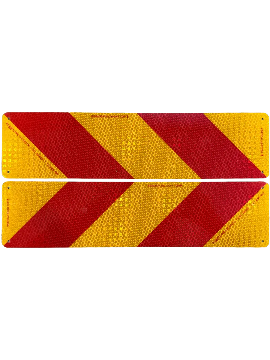 REFLECTIVE ALUMINIUM SIGN 100 X 400 (Left)