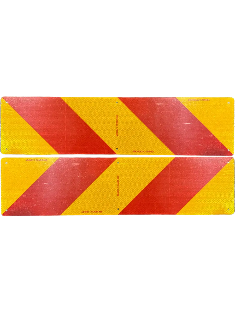 REFLECTIVE ALUMINIUM SIGN 150 X 600 (Left)