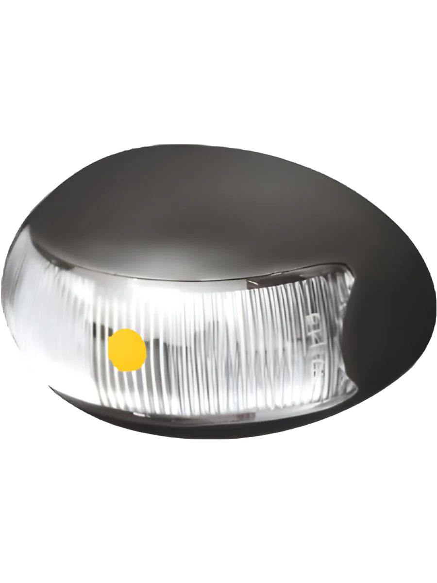 [ATP-BR3A] Roadvision 10-30V LED Oval Marker Lamp 60 X 37 - Amber 2.5m -BR3A